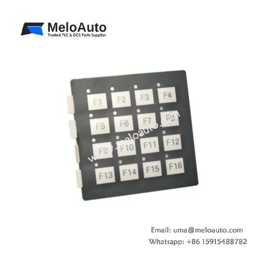Siemens 6AV3572-1AB10 TM1 button module for SIMATIC operator panels. Provides tactile push-button input for machine control