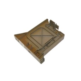 Siemens 6ES5981-0GA11 metal side bracket for SIMATIC S5-95F/95U PLCs. Adds stability and reduces vibration. Includes hardware. In stock.