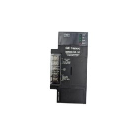 GE IC693PWR321AA power supply module for Series 90-30 PLCs. Outputs 5V DC at 6A and 24V DC at 1A, weight 0.62kg, size 127x55x140mm