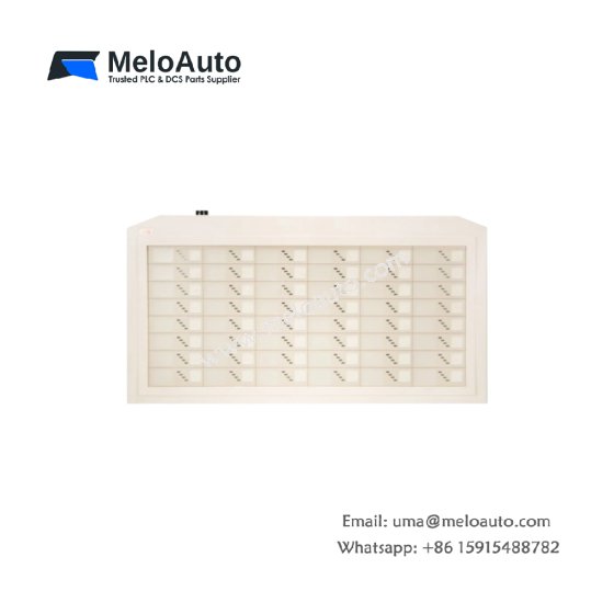 ABB 3BSE018799R1 annunciator keyboard for control panels. 32 keys, 0.35 kg, 24V DC, IP54 front, 210mm x 110mm x 25mm.