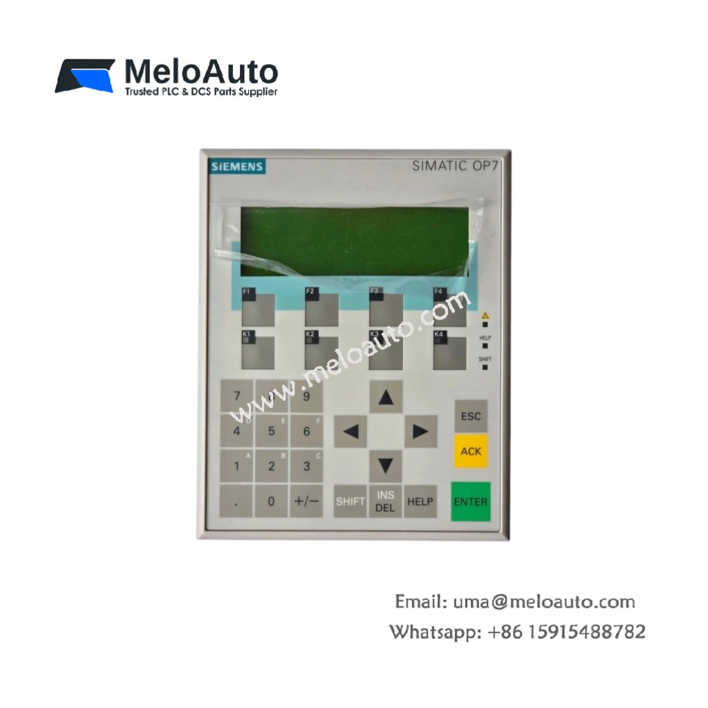 Siemens 6AV3607-1JC00-0AX1 Operator Panel for SIMATIC