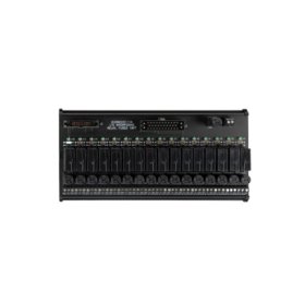 GE IC200CHS111A I/O interposing relay module for VersaMax. 8 form A relays, 2A at 250V AC, 5ms response, weight 0.24kg, size 110x40x68mm