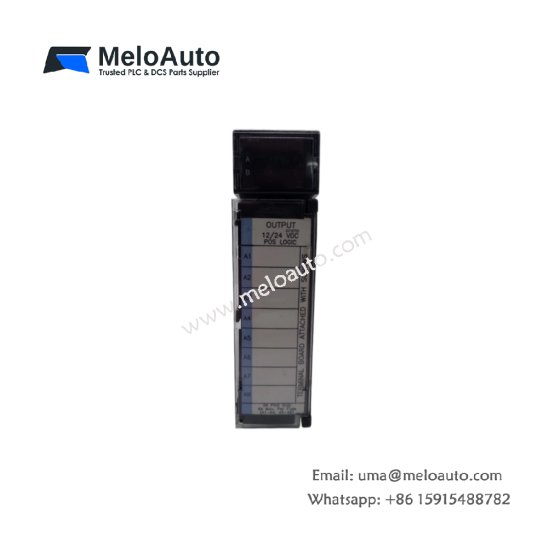 GE IC693MDL730E output module for Series 90-30 PLCs. 12 triac outputs, 120/240V AC, 2A per channel, weight 0.34kg, size 127x55x140mm
