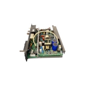 GE IC600PM500L power supply for Series Six PLCs. 120/230V AC input, 5V DC 15A and 24V DC 2A outputs. 30ms hold-up time
