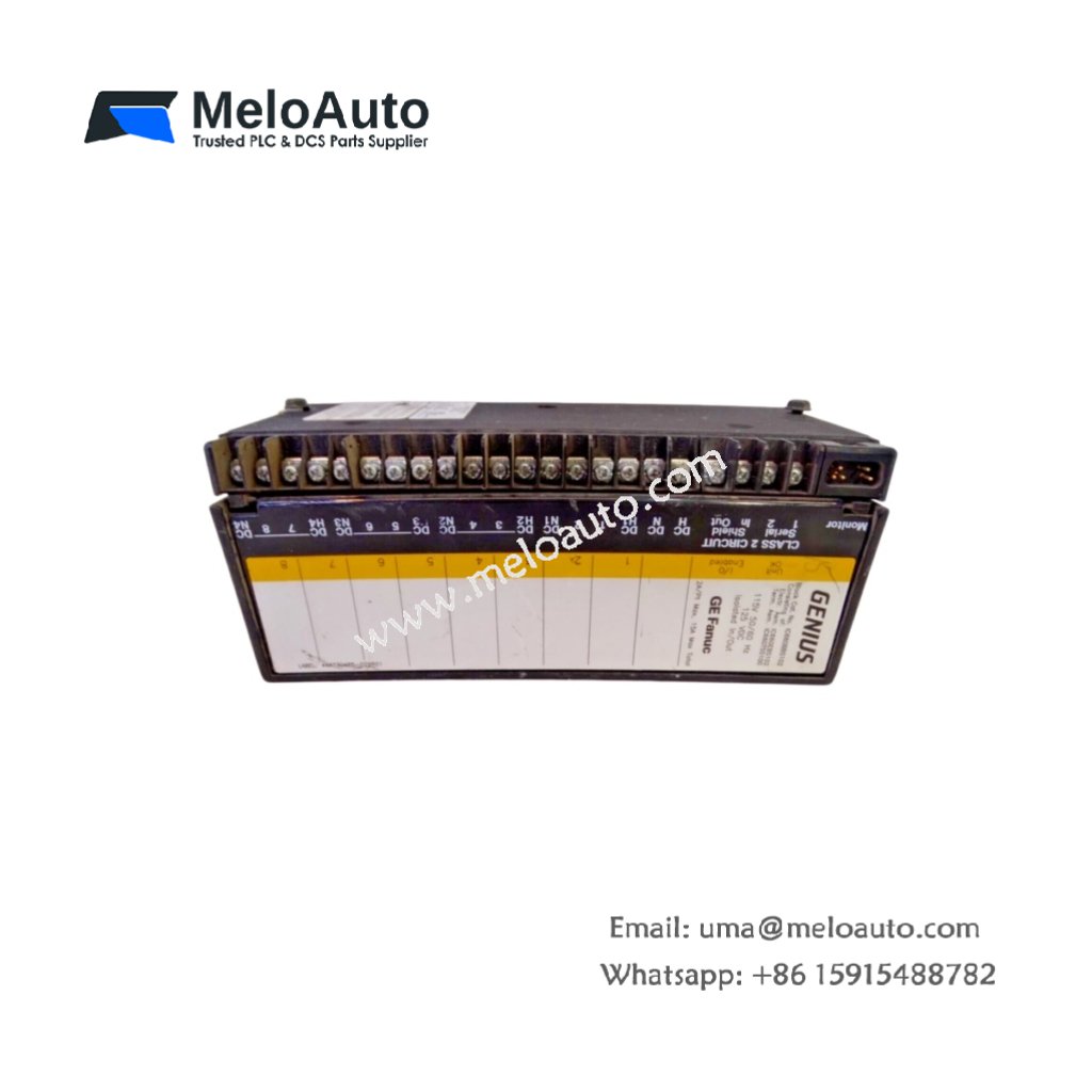 GE IC660BBS102: Isolated I/O Block for Genius High-Voltage Applications