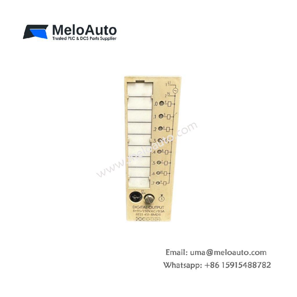 Siemens 6ES5451-8MD11 Digital Output Module for SIMATIC S5