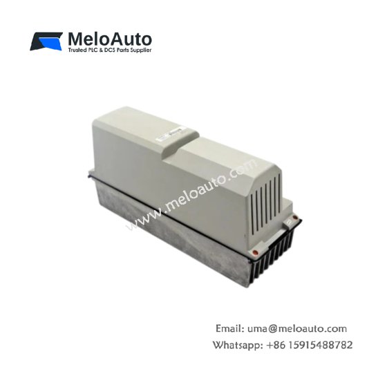 ABB 3HAB8101-8/14A servo drive unit for ABB robotics. 200-480V AC input, 14A rated output, 28A peak. IGBT module, DSP control, CAN bus