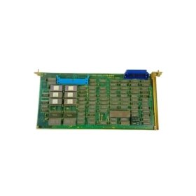 GE A20B-0008-0440/03A rack circuit board for GE Fanuc CNC. 6-layer PCB, 96-pin DIN connector, 16MHz bus controller. 256KB flash