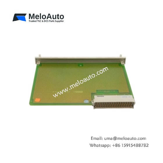 Genuine Siemens 6ES5756-0AA11 filler module for SIMATIC S5 racks. Blank cover for unused slots, ABS plastic UL94 V-0, single-width. 0.12kg