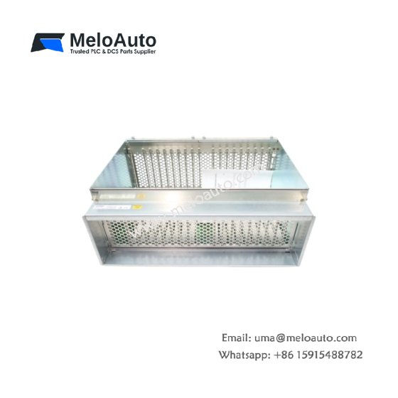 Siemens 6ES5188-3UH51 UR2-H central controller rack for SIMATIC S5-155U, 21 slots, 480x280x250mm, 9-12kg. Robust chassis