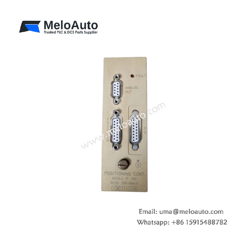 Siemens 6ES5266-8MA11 Positioning Module – Single-Axis Motion Control