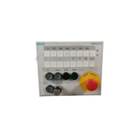 Siemens 6AV3688-4CX07-0AA0 push button panel with 8 illuminated buttons, PROFIBUS DP, IP65, for industrial control. In stock.