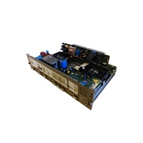Siemens 6ES5955-3NC41 PS955 power supply for SIMATIC S5-135U/155U. 5V/18A output, 230/120V AC input. Legacy PLC power module.