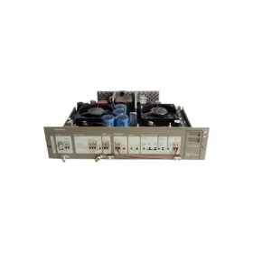 Siemens 6ES5955-3LF31 power supply for S5-95U PLCs. 24V DC output at 2A with overvoltage, short-circuit, and overload protection.