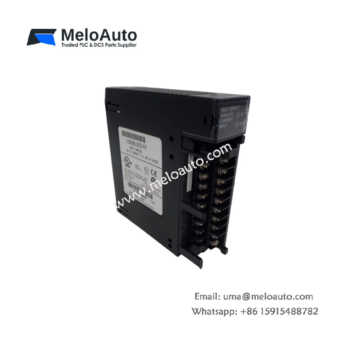 GE IC693ALG223-FA Analog Input Module | 8 Channels 12-Bit