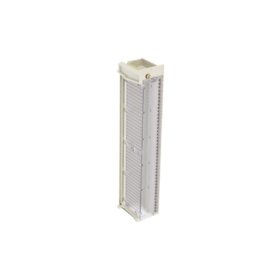 Siemens 6ES5497-4UB42 front wiring assembly. Features 48-conductor cable, 2m length, numbered ferrules, 24 AWG wires, overall shield