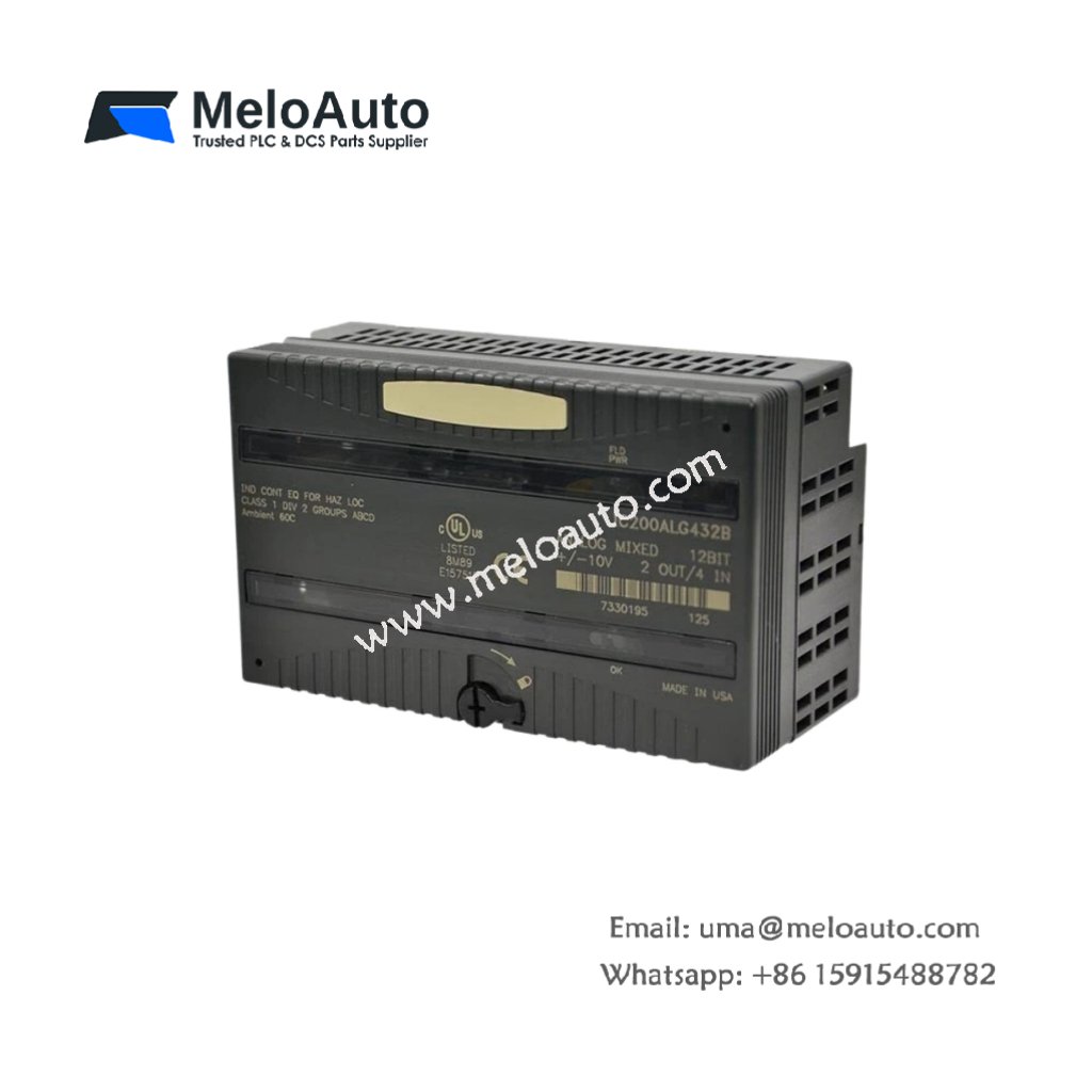 GE IC200ALG432B Analog Input Module for VersaMax PLCs