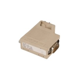 Siemens 6ES5762-1AA21 bus connector for SIMATIC S5, PROFIBUS/SINEC L2, 9-pin D-sub with PG socket, 0.02kg. Essential legacy S5 component.
