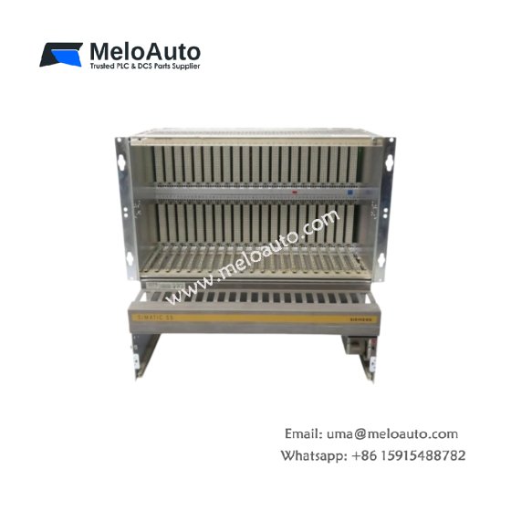 Buy the Siemens 6ES5185-3UA11 SIMATIC S5 ER185U rack with 18 slots, 15A 5V supply, 4.0kg weight, and 1500µF capacitor for I/O expansion. Buy the Siemens 6ES5185-3UA11 SIMATIC S5 ER185U rack with 18 slots, 15A 5V supply, 4.0kg weight, and 1500µF capacitor for I/O expansion.