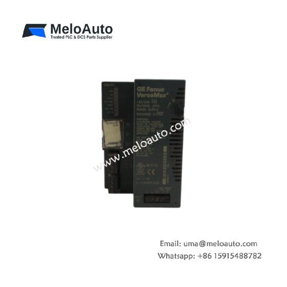 GE IC200PWR102D VersaMax power supply module. 24V DC at 1.5A, universal AC input 85–264V, 4500µF energy storage, 132 components GE IC200PWR102D VersaMax power supply module. 24V DC at 1.5A, universal AC input 85–264V, 4500µF energy storage, 132 components