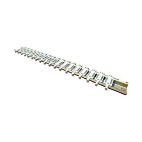 Siemens 6ES5710-0SA41 mounting rack with 10 slots, 25mm pitch & passive backplane. Backplane foundation for SIMATIC S5 CPU