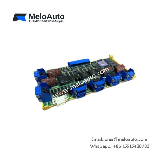 GE A16B-2200-0360/02A axes circuit board for GE Fanuc CNC. Controls 4 axes, 1MHz encoder input, ±10V output, weight 0.60kg