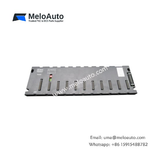 GE IC693CHS392C 10-slot expansion rack base for Series 90-30 PLC. Passive backplane, metal chassis, 5A at 5V. 41.9 x 12.7 x 15.2 cm. Shop now.
