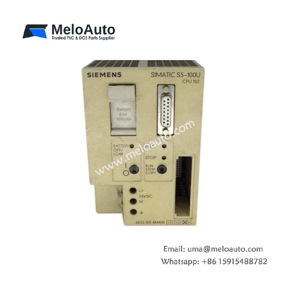 Siemens 6ES5102-8MA01 Central Processor