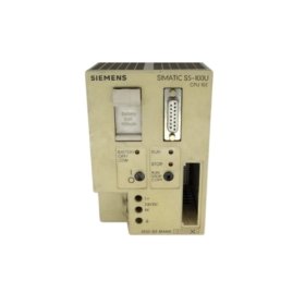 Siemens 6ES5102-8MA01 CPU102 central processor for SIMATIC S5-100U, 4-8KB memory, 24V DC, 0.29kg. Reliable CPU