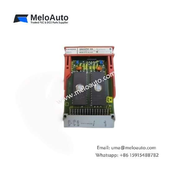 Siemens 6ES5375-0LA41 memory sub module for SIMATIC S5. 32KB SRAM capacity, 120ns access time, 3.6V lithium backup battery