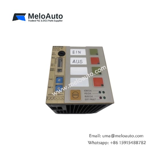 Siemens 6ES5560-8AA11 individual control module for SIMATIC S5-135U/155U, Intel 80186, autonomous processing, legacy S5 co-processor.