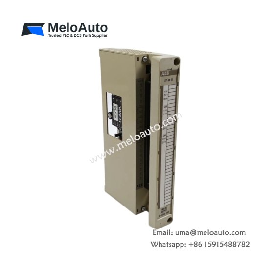 Genuine ABB 07 AA 61 R1 analog output module for Procontic systems. 4 channels, 12-bit resolution, 0-10V or 4-20mA, 500V isolation. 0.25kg