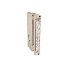 ABB 07 EA 64 R1 analog input module. Features 8 channels, 12-bit resolution, 0-10V input, 0.52kg weight, ±0.2% accuracy, and 2ms