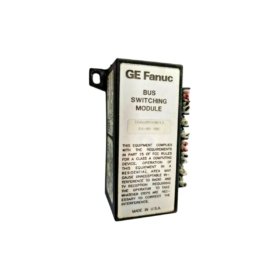 GE IC660BSM021 Genius I/O bus switching module for redundant networks. 5 ms switching time, optical isolation, 24V DC