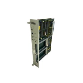 Siemens 6ES5130-3WB63 central rack module for SIMATIC S5-130W, 8-slot capacity, obsolete but available. Backplane bus for power and signal distribution.