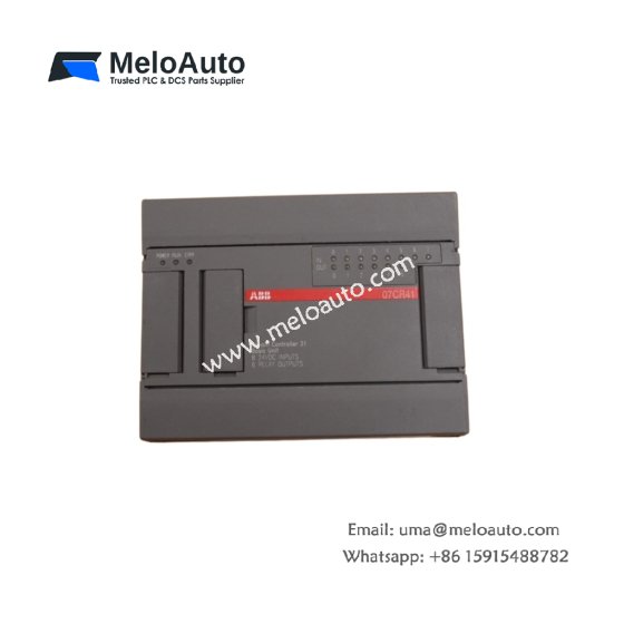 ABB 1SBP260021R1001 Advant controller basic unit with 256 kB memory, 8 inputs, 6 outputs, Ethernet, RS‑485, and RS‑232 for ABB systems.