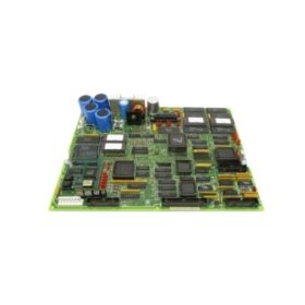 GE DS215DMCB1AZZ03A Mark V communication card with dual Intel processors. Supports ARCNET & DLAN protocols. 0-20 mA output. 8.26 cm height.