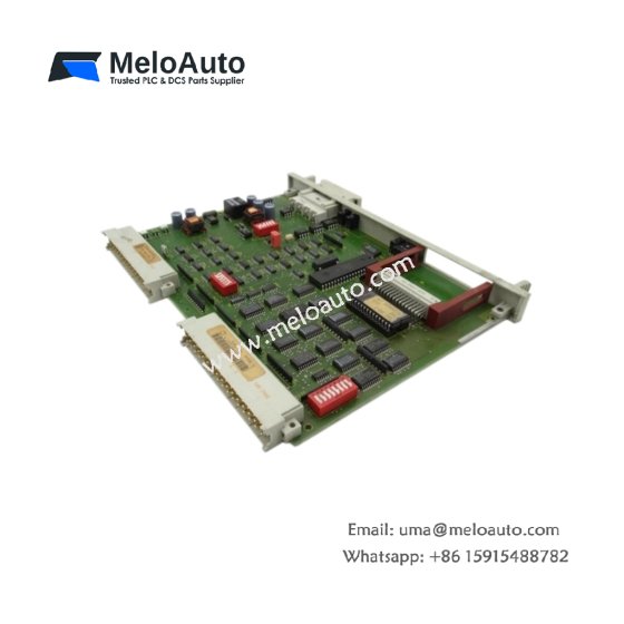 Siemens 6ES5308-3UA12 expansion unit interface module for SIMATIC S5. Supports 4 expansion racks, 100m distance, 1024 I/O. In stock.