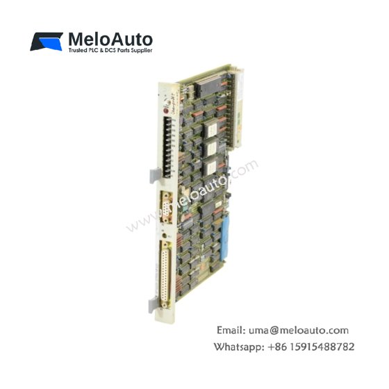Siemens 6FM1610-2CB00 position module for SIMATIC S5 controls 2 axes with 200 kHz pulse output. Features encoder feedback