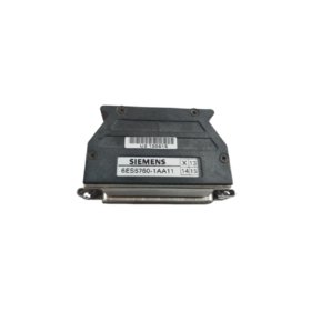 Siemens 6ES5760-1AA11 terminator connector for PROFIBUS and SINEC L1 networks. 9-pin D-sub, active termination, 0-60°C. Essential