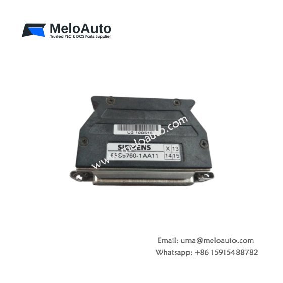 Siemens 6ES5760-1AA11 terminator connector for PROFIBUS and SINEC L1 networks. 9-pin D-sub, active termination, 0-60°C. Essential