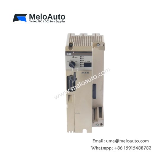 ABB 07 ZE 63 R302 Procontic central unit with 32 kB memory, 8 integrated inputs, and RS‑485 bus. Reliable logic control for ABB systems.