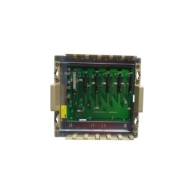 ABB 07 BE 60 R1 expansion subrack for Advant controllers. 6 I/O slots, passive backplane, panel mount. 20-pin ribbon cable connection
