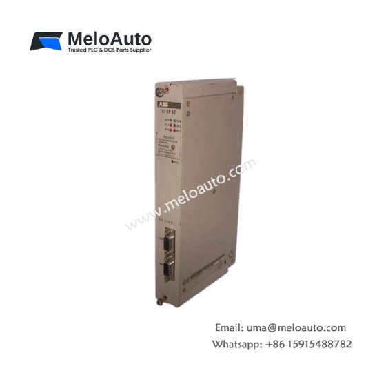 ABB 07 KP 62 bus coupler module for Procontic T200, RS232 communication, 16 DI/DO, 24V DC, 1.24kg. Reliable communication processor ABB 07 KP 62 bus coupler module for Procontic T200, RS232 communication, 16 DI/DO, 24V DC, 1.24kg. Reliable communication processor