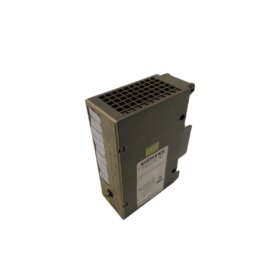 Siemens 6ES5470-8MA11 analog output module. Features 8 channels, 12-bit resolution, 4-20mA output, 0.48kg weight, ±0.2% accuracy