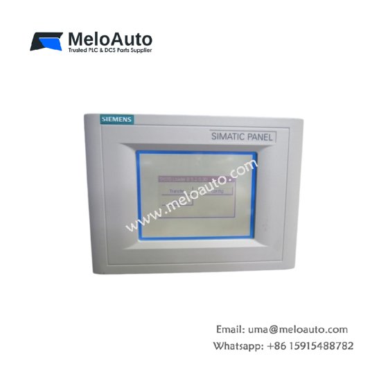Genuine Siemens 6AV6541-0AA05-2BA0 operator panel for SIMATIC HMI. 3.5" LCD, 8 function keys, numeric keypad, RS-232/422/485. 0.45kg