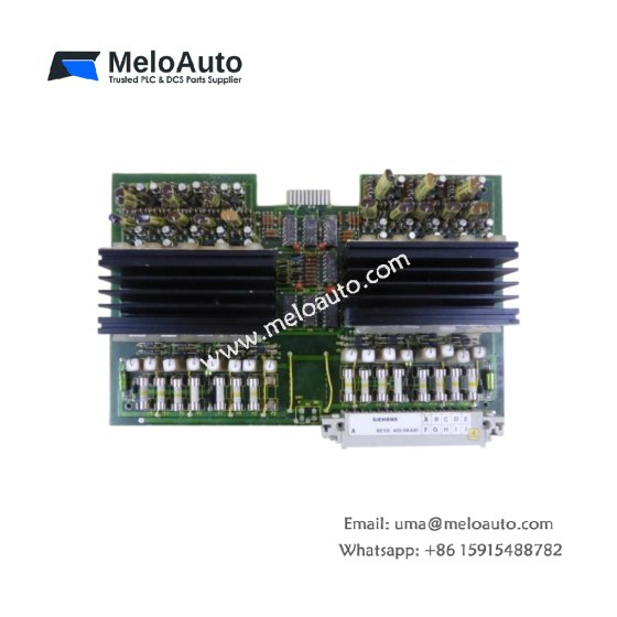 Siemens 6ES5410-0AA41 S5 digital output module with 8 high-current 2A channels, short-circuit and thermal protection, fast switching.