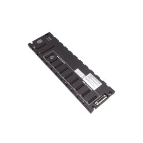 GE IC693CHS391K expansion plate for Series 90-30 PLCs. 5 I/O slots, passive backplane, panel or DIN rail mount. 50-pin expansion connector