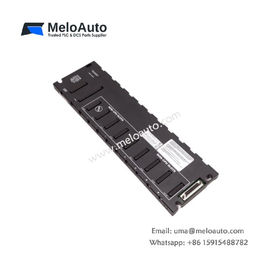 GE IC693CHS391K expansion plate for Series 90-30 PLCs. 5 I/O slots, passive backplane, panel or DIN rail mount. 50-pin expansion connector