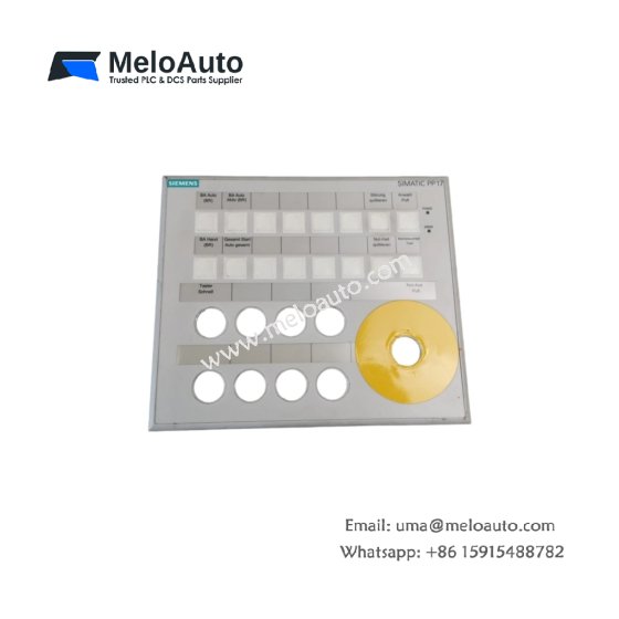 Siemens 6AV3688-4CX02-0AA0 push button panel. Features 8 programmable buttons, PROFIBUS DP, IP65 front rating, 0.55kg weight Siemens 6AV3688-4CX02-0AA0 push button panel. Features 8 programmable buttons, PROFIBUS DP, IP65 front rating, 0.55kg weight